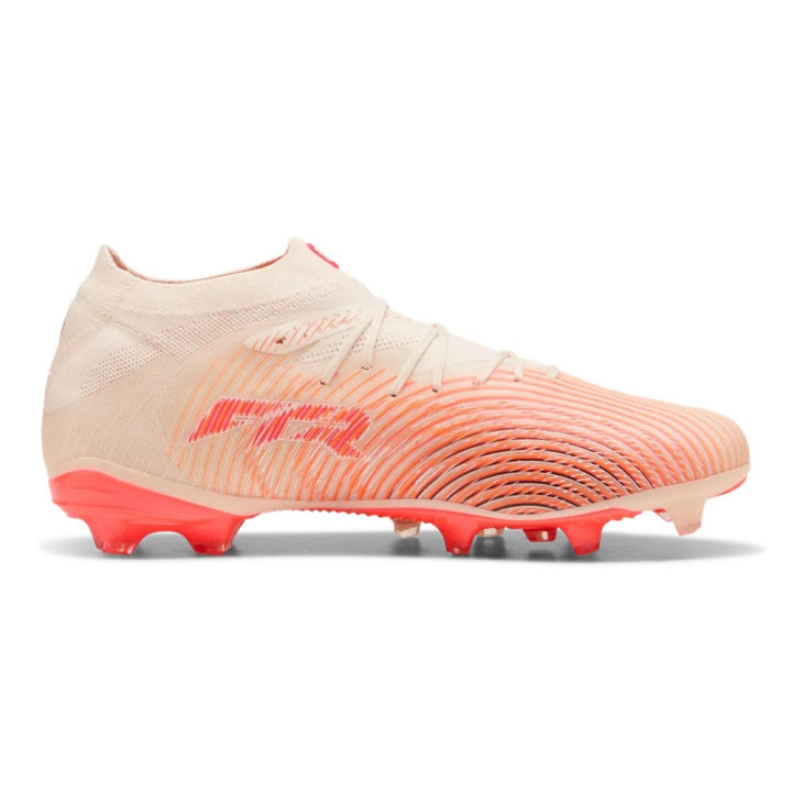 Puma Future 9 Pro Fg Ag Bianco Rosso - Scarpe Da Calcio Uomo