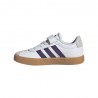 ADIDAS Vl Court 3.0 Ps Bianco Viola - Sneakers Bambina