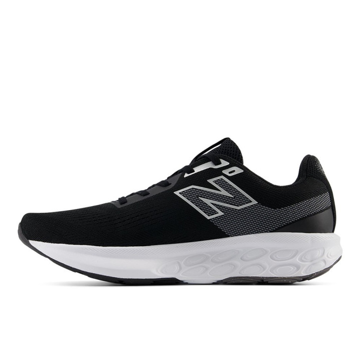 New Balance 520 V9 Nero Castelrock Argento - Scarpe Running Uomo