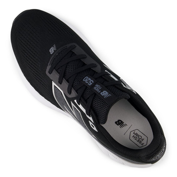 New Balance 520 V9 Nero Castelrock Argento - Scarpe Running Uomo
