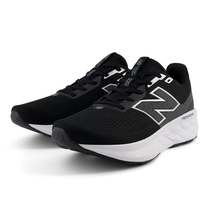 New Balance 520 V9 Nero Castelrock Argento - Scarpe Running Uomo