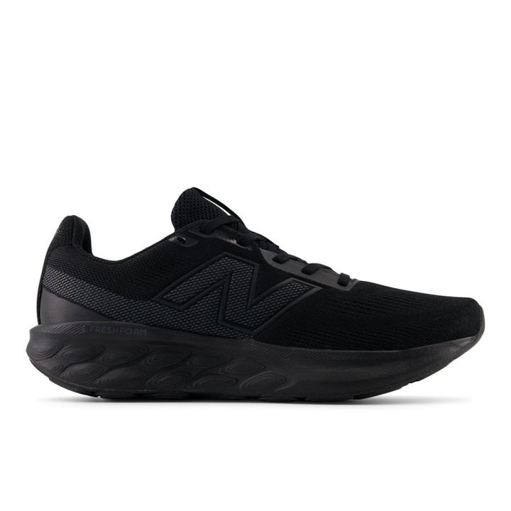 New Balance 520 V9 Nero Castelrock Argento - Scarpe Running Uomo