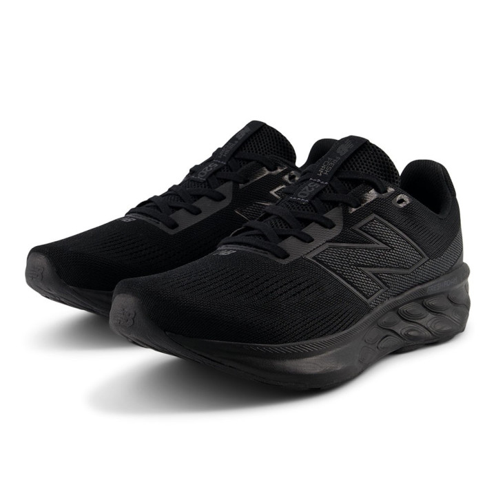 New Balance 520 V9 Nero Castelrock Argento - Scarpe Running Uomo