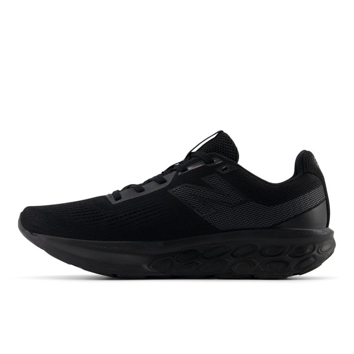 New Balance 520 V9 Nero Castelrock Argento - Scarpe Running Uomo