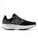 New Balance 520 V9 Nero Castelrock Rosa Metallico - Scarpe Running Donna