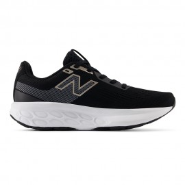New Balance 520 V9 Nero Castelrock Rosa Metallico - Scarpe Running Donna
