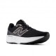New Balance 520 V9 Nero Castelrock Rosa Metallico - Scarpe Running Donna