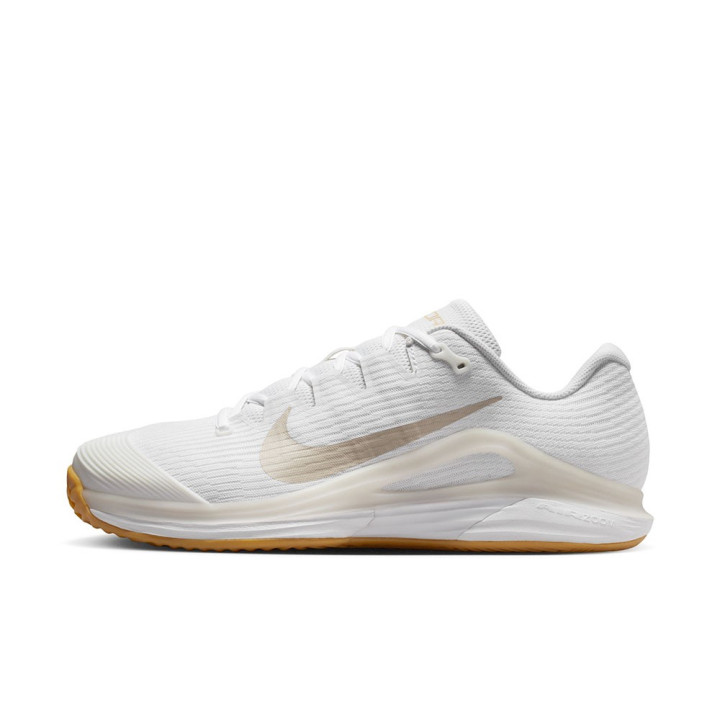 Nike Zoom Vapor 12 Clay Bianco Lt Orewood Brn-Summit - Scarpe Tennis Donna