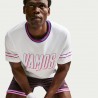 Nike T-Shirt Tennis Dri-Fit Cotton Alcaraz Bianco