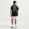 Nike T-Shirt Dri-Fit Cotton Slams Nero