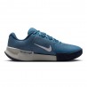 Nike Gp Challenge Pro Clay Smokey Blue Bianco - Scarpa Tennis Uomo