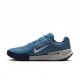Nike Gp Challenge Pro Clay Smokey Blue Bianco - Scarpa Tennis Uomo