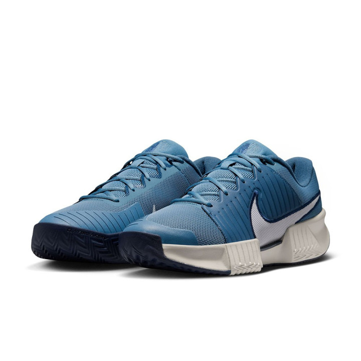 Nike Gp Challenge Pro Clay Smokey Blue Bianco - Scarpa Tennis Uomo