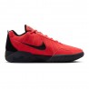 Nike Lebron Witness 9 Bright Crimson Nero-Smoke Grigio - Scarpe Basket Uomo