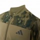ADIDAS Tuta Sportiva Full Zip Senza Cappuccio Verde Bambino