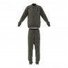ADIDAS Tuta Sportiva Full Zip Senza Cappuccio Verde Bambino