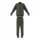 ADIDAS Tuta Sportiva Full Zip Senza Cappuccio Verde Bambino