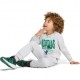 ADIDAS Tuta Sportiva Girocollo Minecraft Grigio Bambino