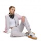 ADIDAS Tuta Sportiva Senza Cappuccio Grigio Bambina