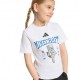 ADIDAS T-Shirt Palestra Minecraft Bianco Bambino