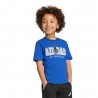 ADIDAS T-Shirt Palestra Minecraft Blu Bambino