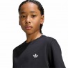 ADIDAS Originals T-Shirt Palestra Logo Trefoil Nero Bambino