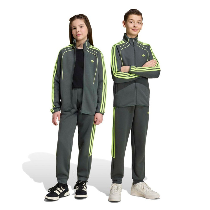 ADIDAS Originals Pantalone Spacer Verde Bambino