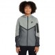 Nike Sportswear Tech Fleece Felpa Palestra Grigio Bambino
