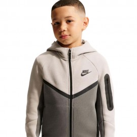 Nike Sportswear Tech Fleece Felpa Palestra Moro Bambino