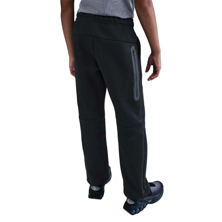 Nike Sportswear Tech Fleece Pantalone Open Grigio Bambino