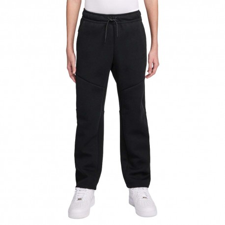 Nike Sportswear Tech Fleece Pantalone Open Grigio Bambino