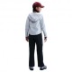 Nike Sportswear Tech Fleece Pantalone Open Grigio Bambino