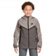 Nike Tech Felpa Palestra Tech Fleece Beige Bambino