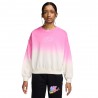 Nike Sportswear Studio Felpa Palestra Girocollo Rosa Bambina