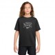 Nike Multi Refresh T-Shirt Palestra Logo Nero Bambino