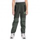 Nike Pantalone Open Tech Fleece Wovent Verde Bambino