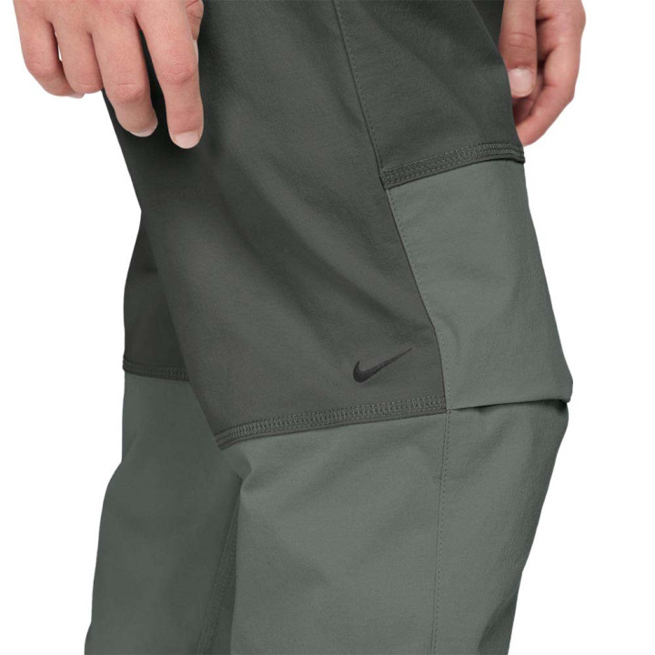 Nike Pantalone Open Tech Fleece Wovent Verde Bambino