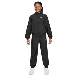 Nike Sportswear Tuta Sportiva Wovent Nero Bambina