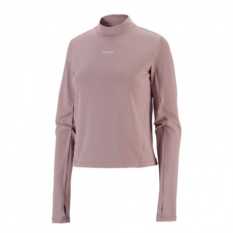 Salomon Maglia Trail Running Shkout Bliss Antler Donna