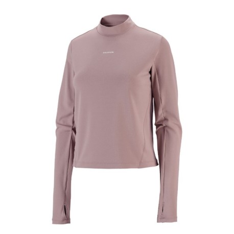 Salomon Maglia Trail Running Shkout Bliss Antler Donna