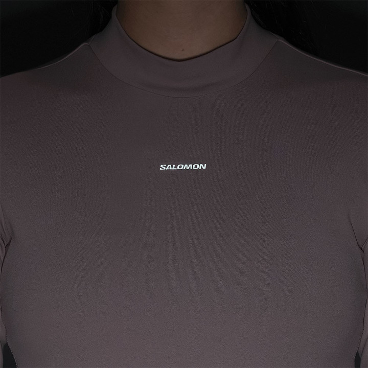 Salomon Maglia Trail Running Shkout Bliss Antler Donna