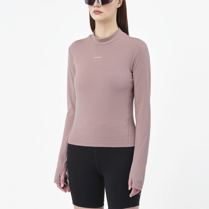 Salomon Maglia Trail Running Shkout Bliss Antler Donna