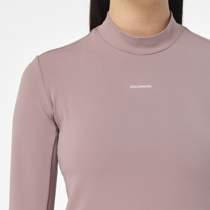Salomon Maglia Trail Running Shkout Bliss Antler Donna