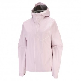 Salomon Giacca Trail Running Bonatti Pro Icy Rosa Donna