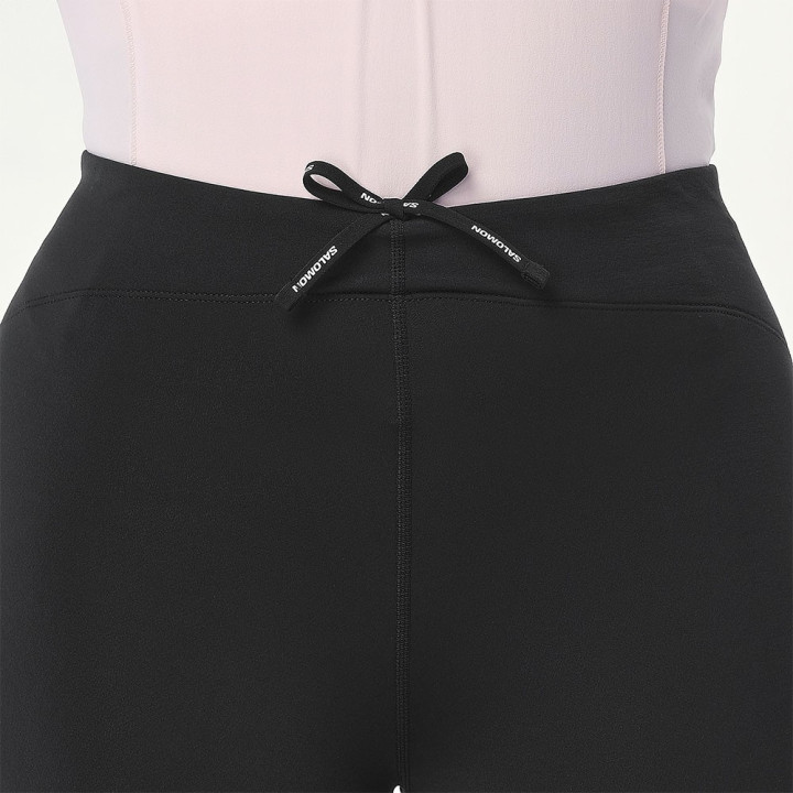 Salomon Tight Trail Running Shkout Core Warm Deep Nero Donna