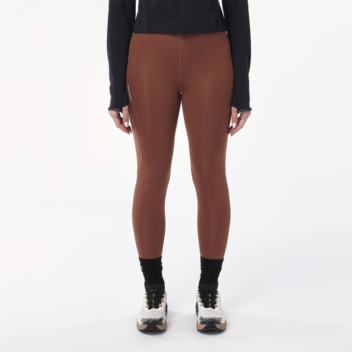 Salomon Tight Trail Running Shkout Core Burnt Umber Donna