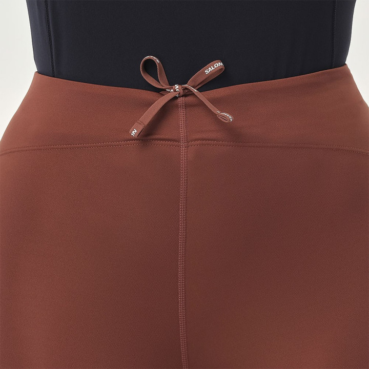 Salomon Tight Trail Running Shkout Core Burnt Umber Donna