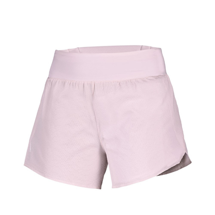 Salomon Short Trail Running Sense Aero Stow 4" Icy Rosa Donna