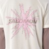 Salomon T-Shirt Trail Running Shkout Core Whisp Bianco Uomo