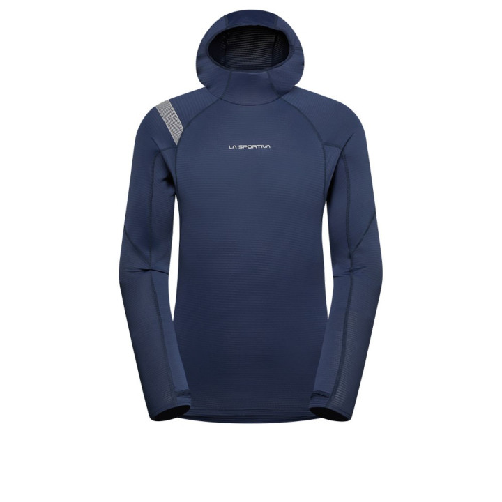 La Sportiva Micro-Fleece Flash Night Sky Chalk Uomo